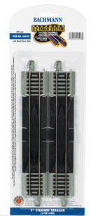 Bachmann 44528 E-Z Track HO Nickel Silver 9" STRAIGHT RERAILER...