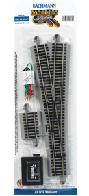 Bachmann 44569 E-Z Track HO Nickel Silver 5 WYE Turnout...