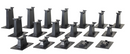 Bachmann 44595 GRADUATED PIER SET Ez, HO