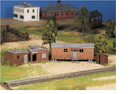 Bachmann 45983 HOBO JUNGLE BOXCAR OUTHOUSE, O Scale