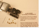 A Line Product 116-50008 5th Wheel Upgrade Kit, HO