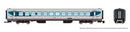 PREORDER Rapido 525107 N Rohr RTL Turboliner Coach - Ready to Run -- Amtrak No Number (Phase V, silver, blue, gray, red)