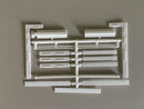 Rix Products  541-8112 Roof Ridge and Corner Trim Sprue, N Scale