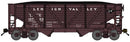 Bluford Shops 63151 2 Bay War Emergency Composite Hopper, Lehigh Valley -