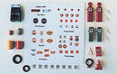 JL Innovative Design 505 Post-1940s Gas Station Set -- Kit, HO