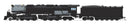 PREORDER BLI 8661 UP Challenger 4-6-6-4, Unlettered, Black & Graphite, Coal Tender, No-Sound / DCC-Ready, N