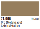 Vallejo Acrylic Paints 71066 GOLD 17ml 6p