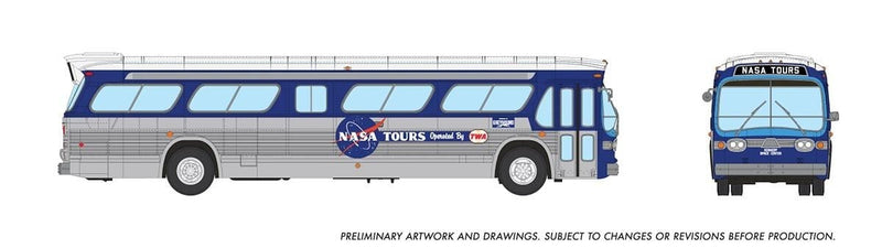PREORDER Rapido HO 753124 Sub Bus NASA Tour Early