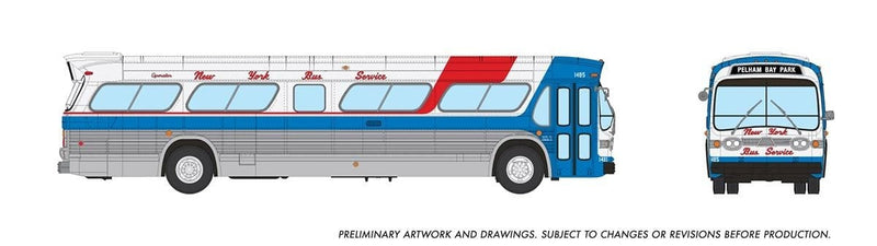 PREORDER Rapido HO 753130 Sub Bus NY Service 1498