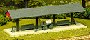 Atlas ATL707 Station Platform - Kit -- 2-1/8 x 6-1/2"  5.4 x 16.3cm, HO Scale