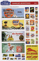 City Classics 501-7 Gasoline Advertising Signs, HO Scale