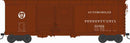 PREORDER Bowser 43318 HO X31B Double-Door Round Flush Roof Boxcar - Ready to Run -- Pennsylvania Railroad
