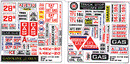 Blair Line 153 Storefront & Advertising Signs -- Service Station/Automotive, HO Scale