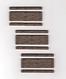 Blair Line 114 1-Lane Wood Grade Crossing -- Kit - 1-3/4" 4.4cm, HO Scale