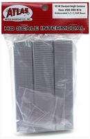 Atlas Model Railroad Co. 20000816 40' Std Hgt Container Undecorated, HO