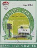 Model Power MDP8564 1-6way TRAFFIC LIGHT, N Scale