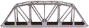 Atlas Model Railroad Co. 889 C100 18" Through Truss Bridge Kit, HO