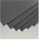 Evergreen Scale 9114 .030 BLACK SHEETS 8'x21' 4pk
