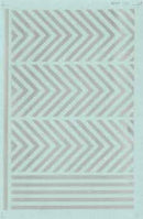 Microscale Industries 91164 HO Scale 12" Wide Barricade Stripes -- Silver, HO Scale