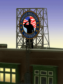 Miller Engineering Animation 339130 Proud Military Verterns Billboard, N / Z Scale