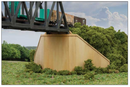 Walthers 933-3881 Bridge Abutment 2-Pack - Kit, N scale