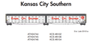 PREORDER Athearn ATH24744 N Auto-Max Carrier, KCS