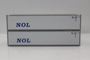 Jacksonville Terminal Company 405658 NOL 40' Standard height (8'6") Smooth-side containers . JTC