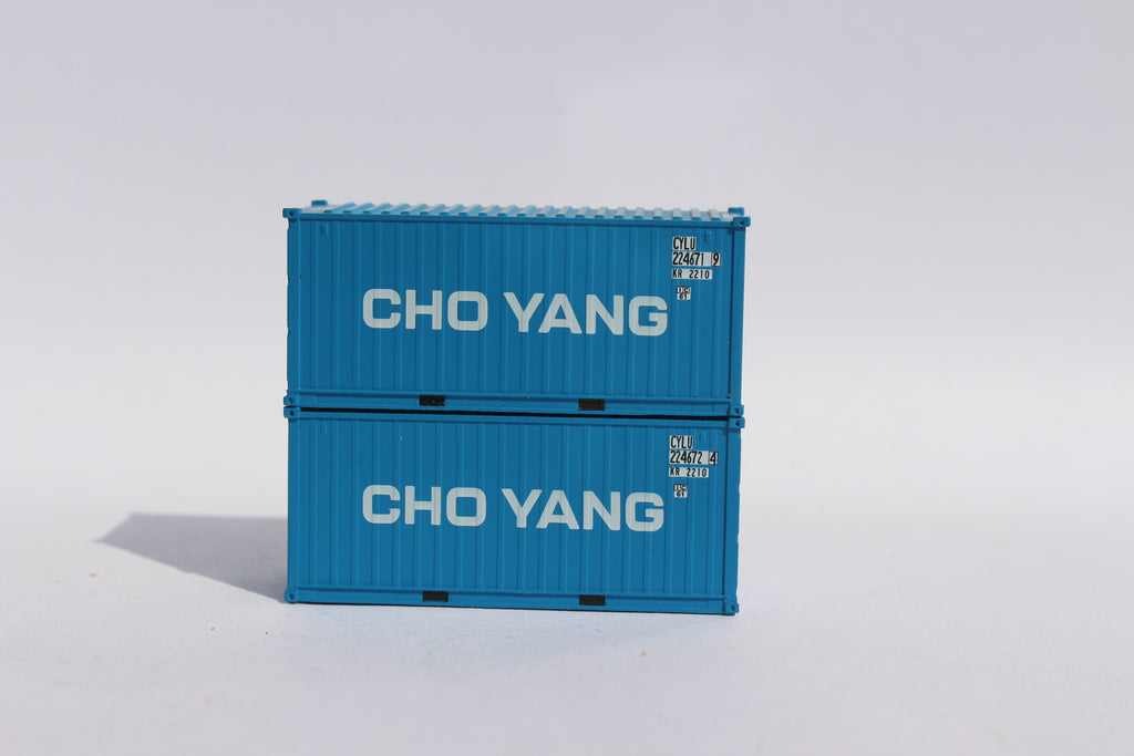 CHO YANG 20' Std. height containers with Magnetic system