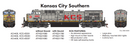 Athearn Genesis ATHG31789 HO AC4400CW w/DCC & Sound, KCS