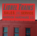 Miller Engineering Animation 881011 Madison Hardware , Large, HO