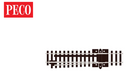 Peco 552-SL-385 Catch Turnout, Left Hand, N Scale
