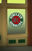 Miller Engineering Animation 8980 Sinclair Window Sign