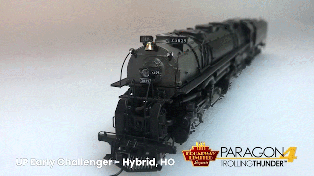 (Brass Hybrid) BLI 4802 UP Early Challenger (CSA-2), #3829, Post-1947,  As-Delivered Front Engine, Paragon4 Sound/DC/DCC, Smoke, HO