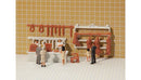 Faller Gmbh 180974 Butcher Shop Interior Decoration Set -- Unpainted, HO Scale