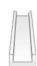 Evergreen Scale 265 .156 X 4.0mm CHANNEL