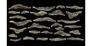 Woodland Scenics WOO1245 Creek Bank Rock Molds -- Set of 2, All Scales