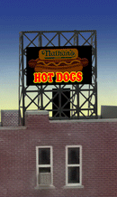Miller Engineering Animation 339100, Small Nathan's Billboard , N/Z Scales