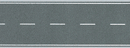 Faller Gmbh 170630 Flexible Two-Lane Roadway w/Markings -- 39-3/8 x 3-1/8" 100 x 8cm, HO Scale