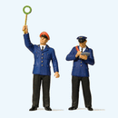German Railroad Controller & Conductor, G