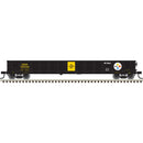 Atlas 20006873 HO Evans 52' Gondola US Steel 100366 (Black)