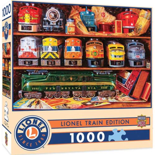 Train Enthusiast Vendors 19374 Lionel(R) Trains - Well Stocked Shelves Jigsaw Puzzle -- 1000 Pieces