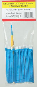 Profile Accessories Inc. M933001B Magic Brush Bulk Pack - Brush (blue) pkg(100)