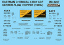 Microscale Inc 460-604267 ACF 4-Bay CF Hopp Kodak