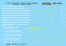 Microscale Inc 460-604358 Stm Data/Nmbrbrd-Gthc ylw