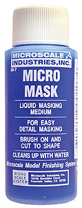 Microscale Industries MI-7 Micro Mask Liquid Masking Tape -- 1oz 29.6ml, All Scales