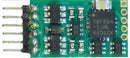 NCE NCE0160 N12-NEM Plug-In 4-Function Decoder - 6-Pin NEM 651 Connector, N Scale
