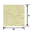 Plastruct 91561 PS-64 2pk RANDOM STONE, HO