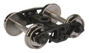 Walthers 920-2001 Rigid Trucks with 33" RP-25 Metal Wheels & Axles -- National B-1 - 1 Pair, HO Scale