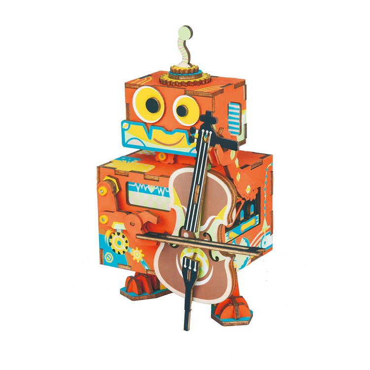 Robotime AMD53 DIY Music Box; Little Performer