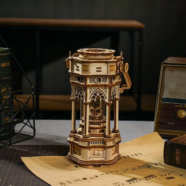 Robotime AMK61 Mechanical Music Box; Victorian Lantern